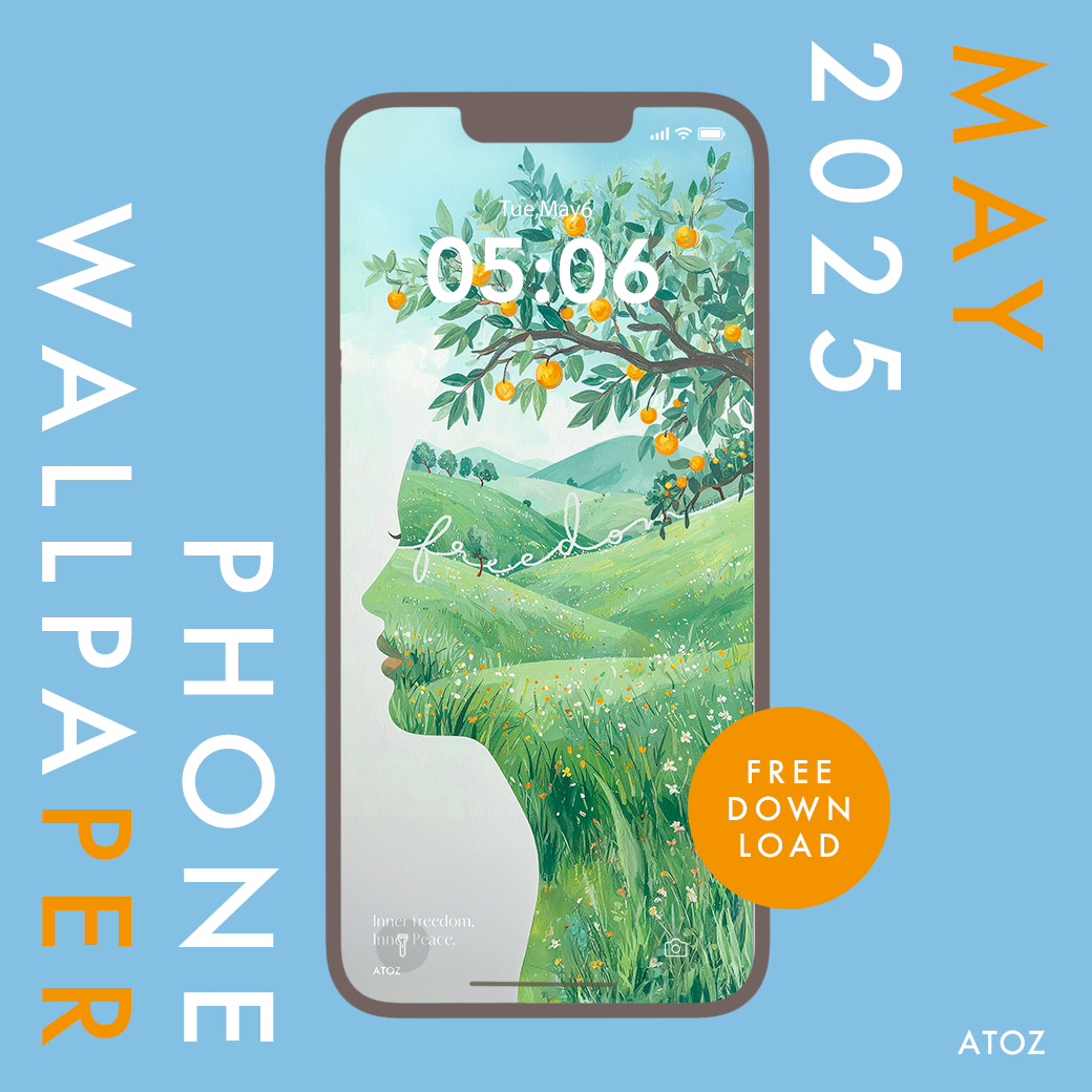 2025年5月の壁紙🍊