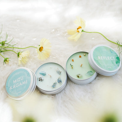 内なる調和のキャンドルセット