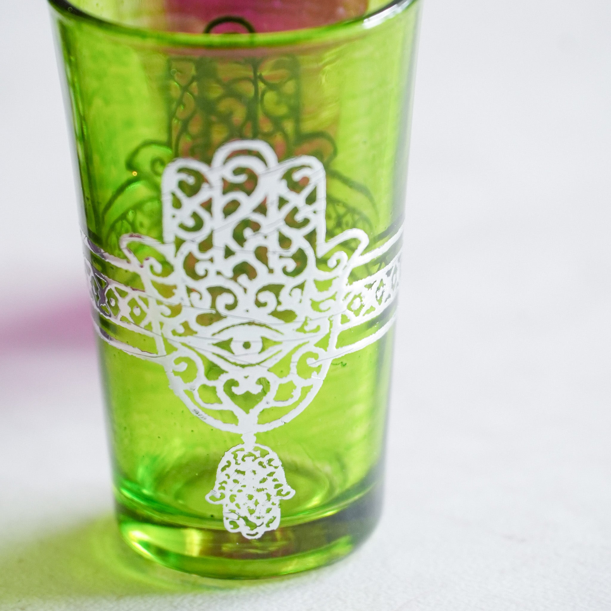 MOROCCAN TEA GLASS / モロッコのミントティーグラス