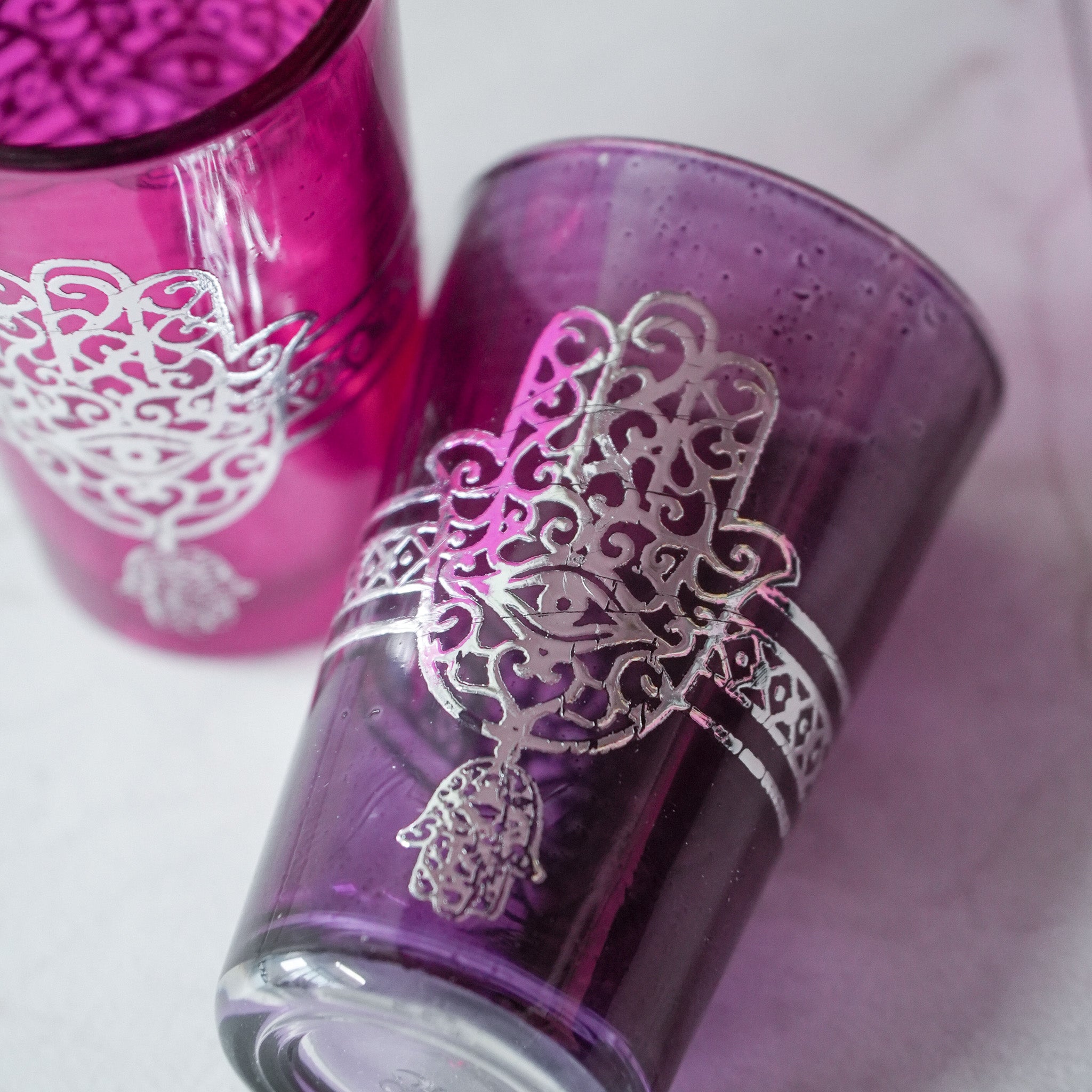MOROCCAN TEA GLASS / モロッコのミントティーグラス