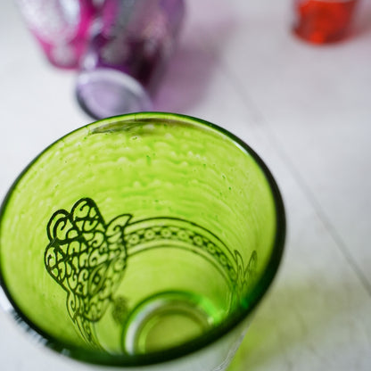 MOROCCAN TEA GLASS / モロッコのミントティーグラス