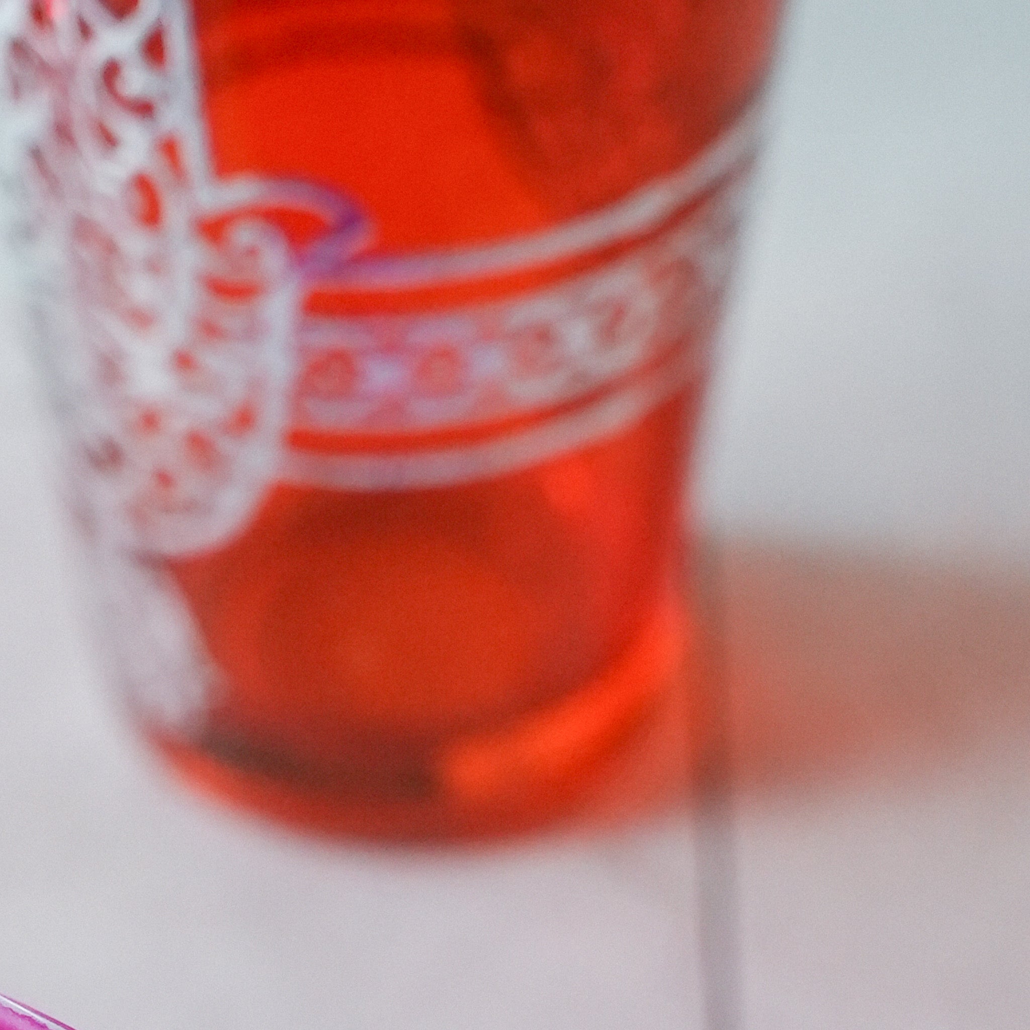 MOROCCAN TEA GLASS / モロッコのミントティーグラス