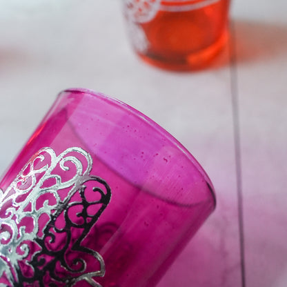 MOROCCAN TEA GLASS / モロッコのミントティーグラス