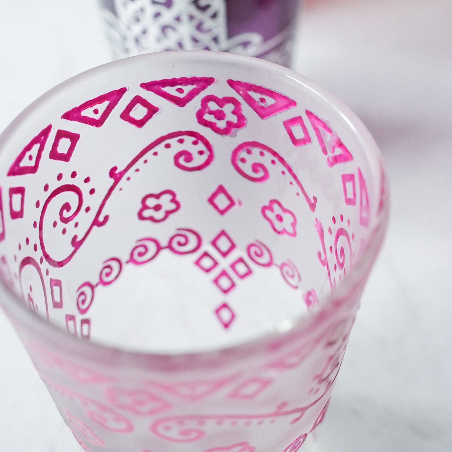 MOROCCAN TEA GLASS / モロッコのミントティーグラス
