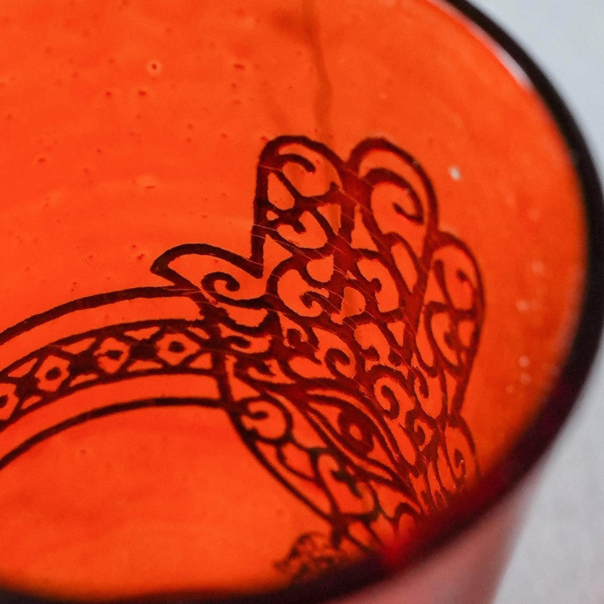 MOROCCAN TEA GLASS / モロッコのミントティーグラス