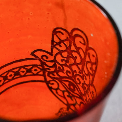 MOROCCAN TEA GLASS / モロッコのミントティーグラス