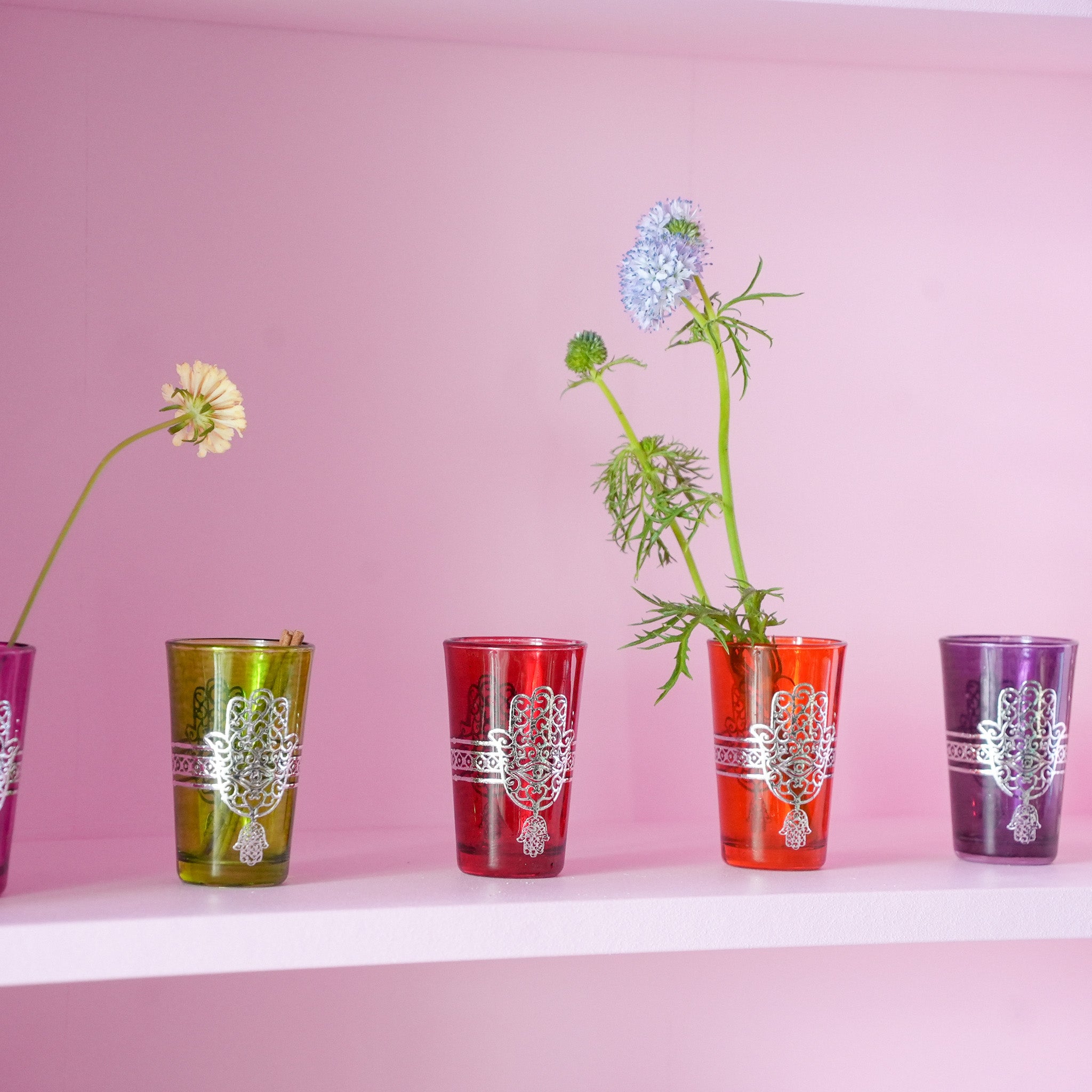 MOROCCAN TEA GLASS / モロッコのミントティーグラス