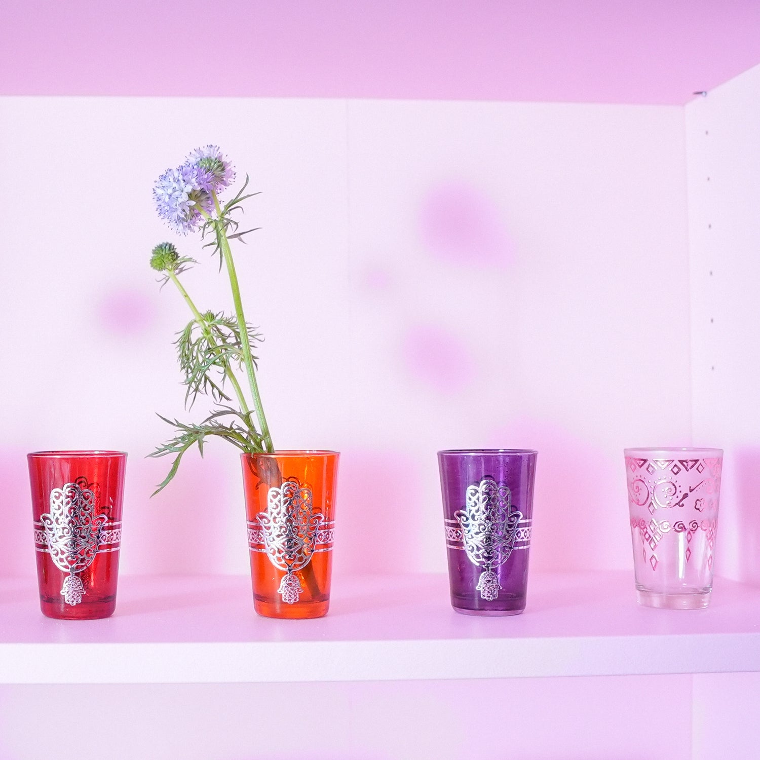 MOROCCAN TEA GLASS / モロッコのミントティーグラス
