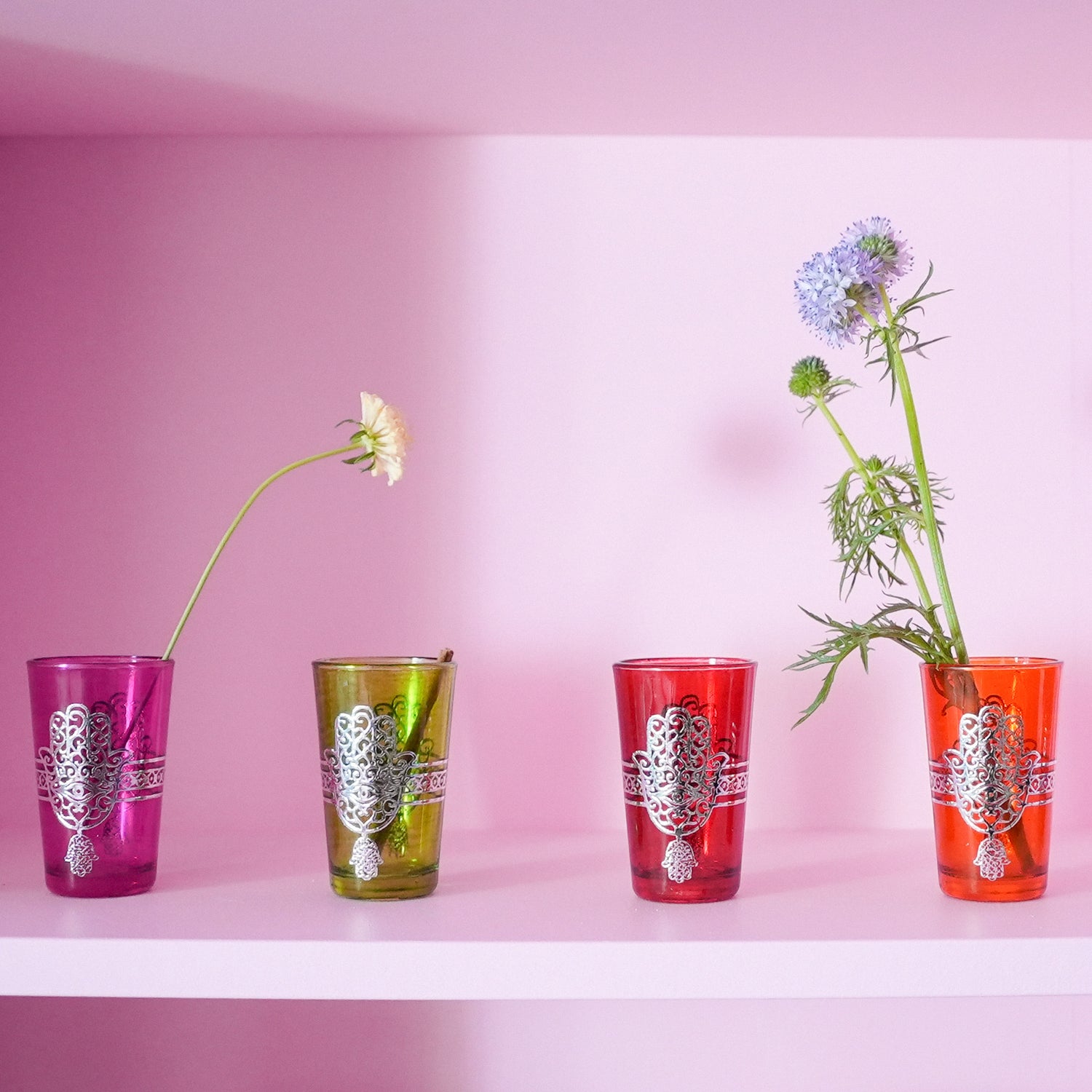 MOROCCAN TEA GLASS / モロッコのミントティーグラス