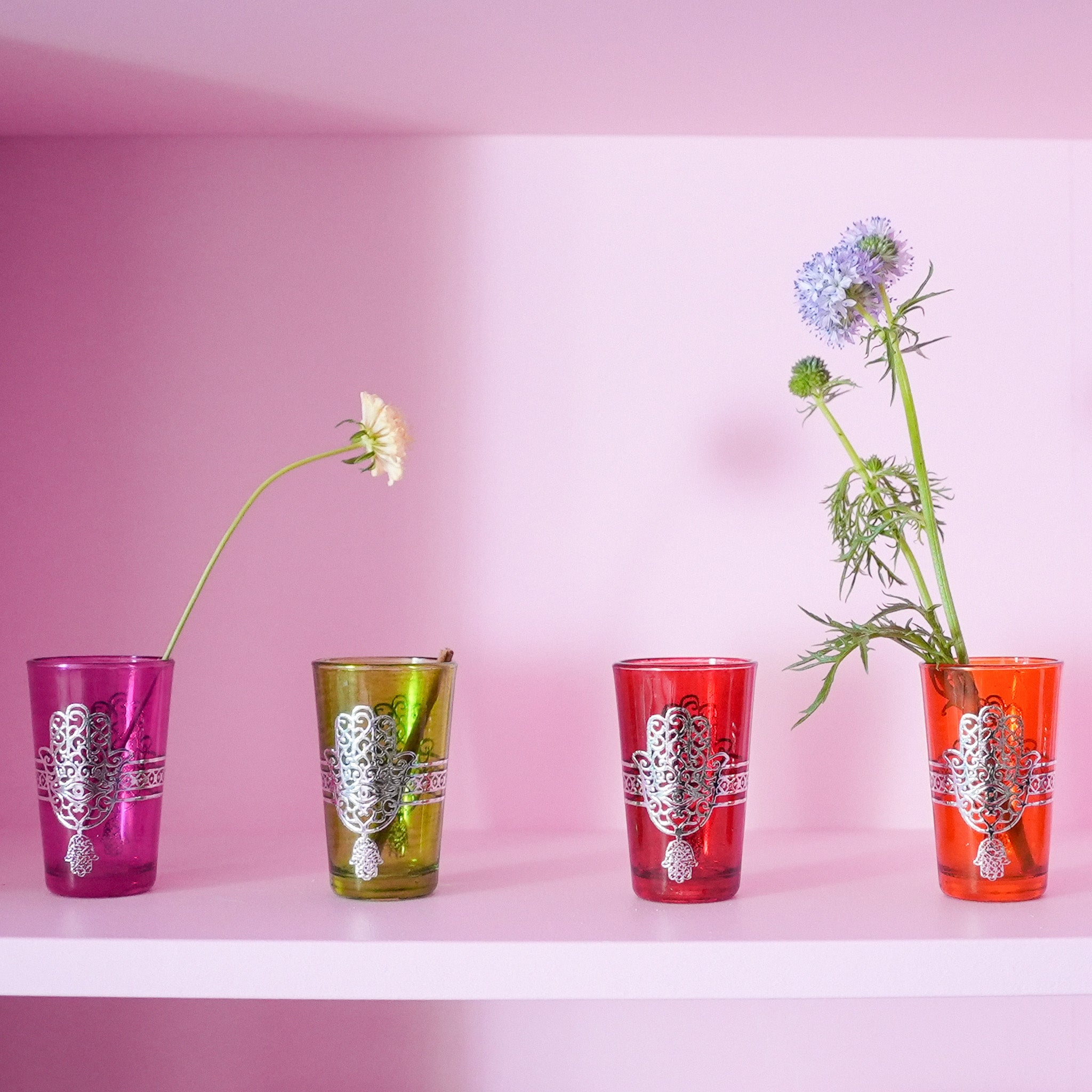 MOROCCAN TEA GLASS / モロッコのミントティーグラス