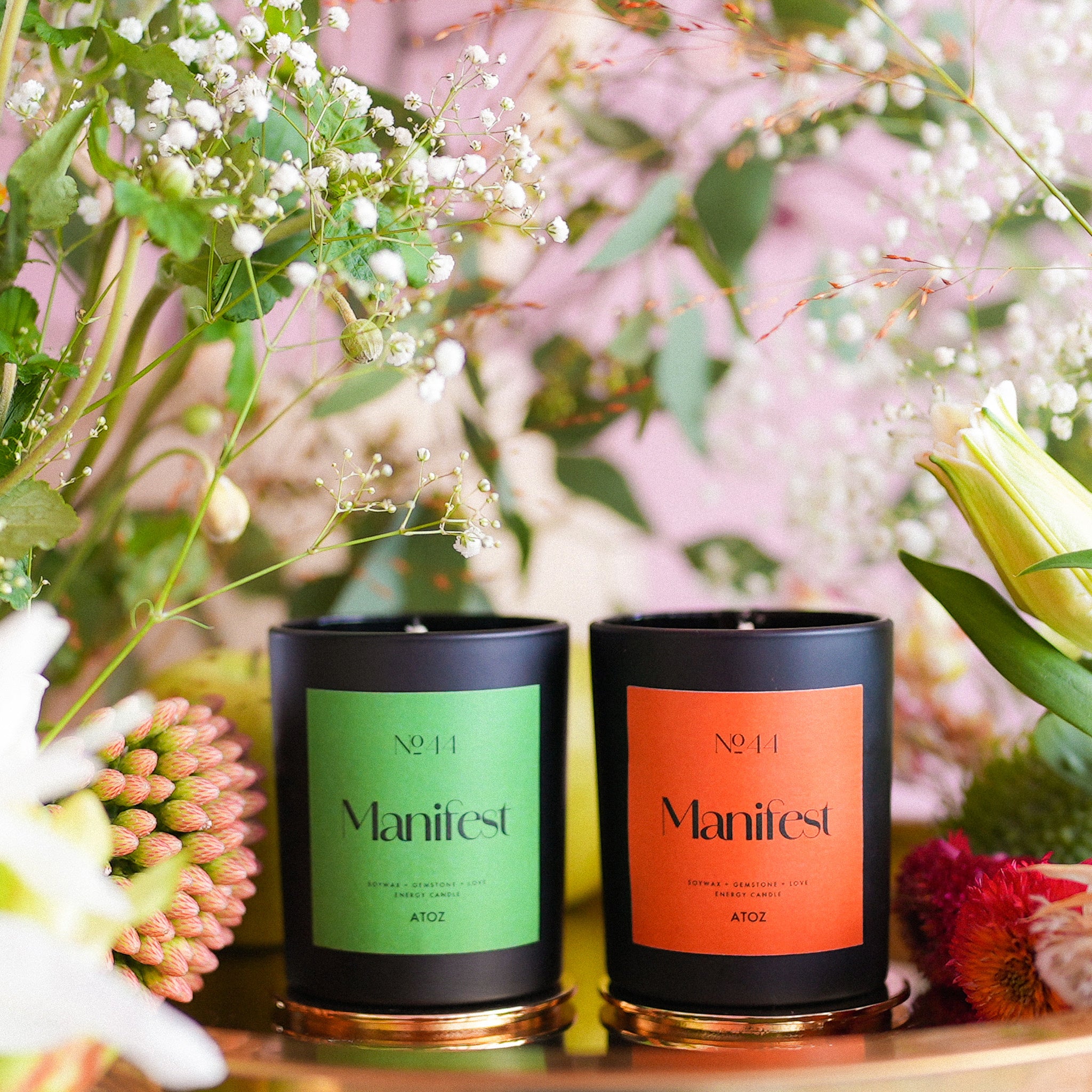 NO.44 MANIFEST エナジーキャンドル Green edition