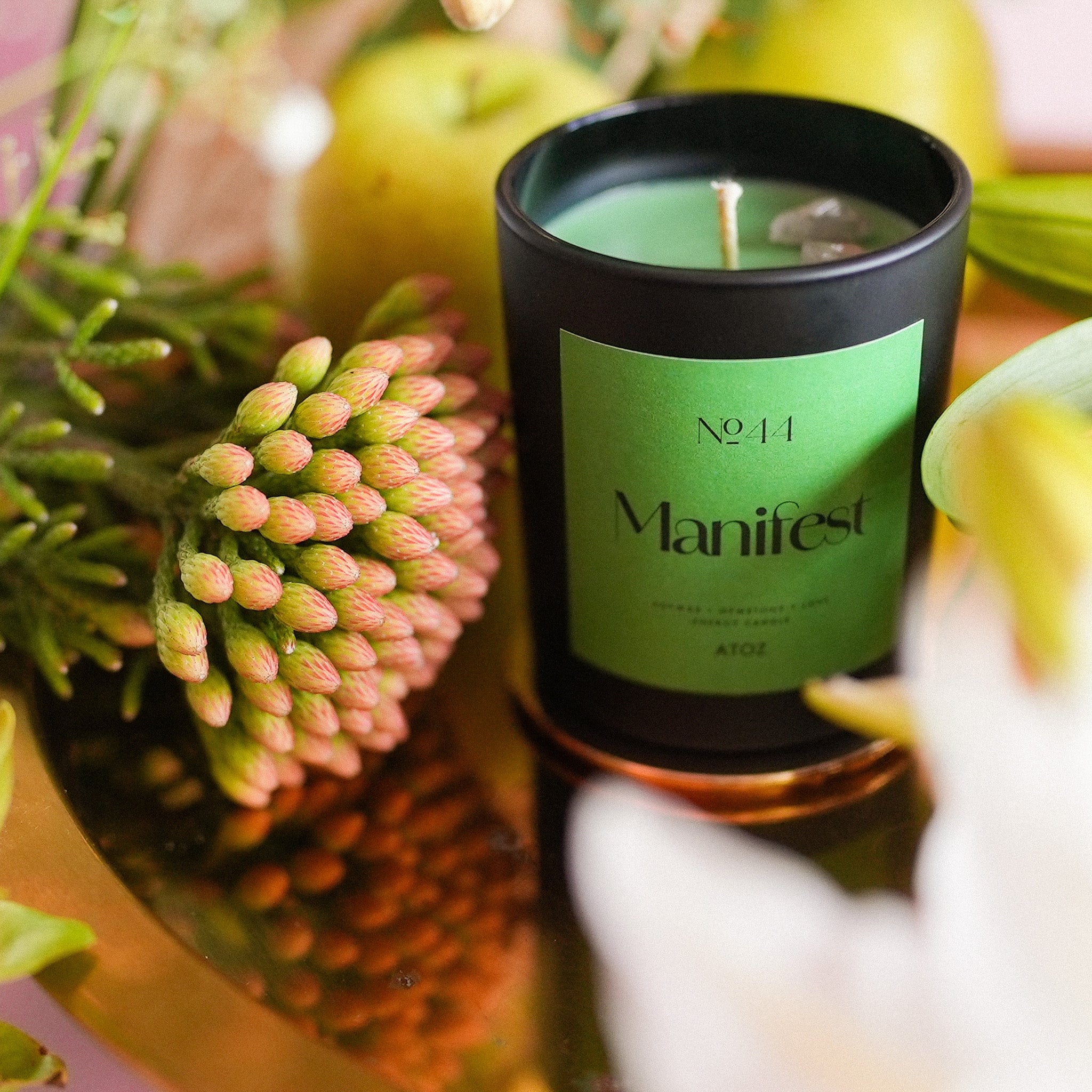 NO.44 MANIFEST エナジーキャンドル Green edition