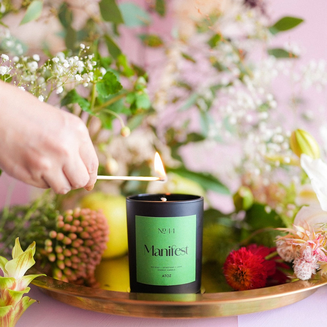 NO.44 MANIFEST エナジーキャンドル Green edition