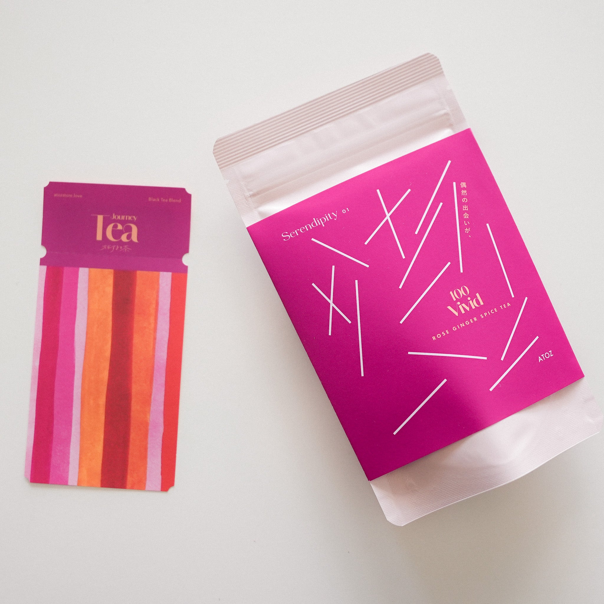 旅するお茶 100 vivid｜感覚を鮮やかにするスパイスティー - ATOZ